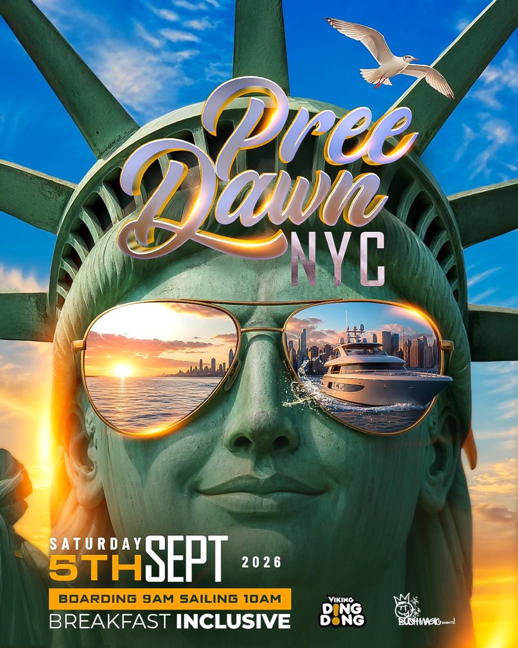 Pree Dawn NYC flyer