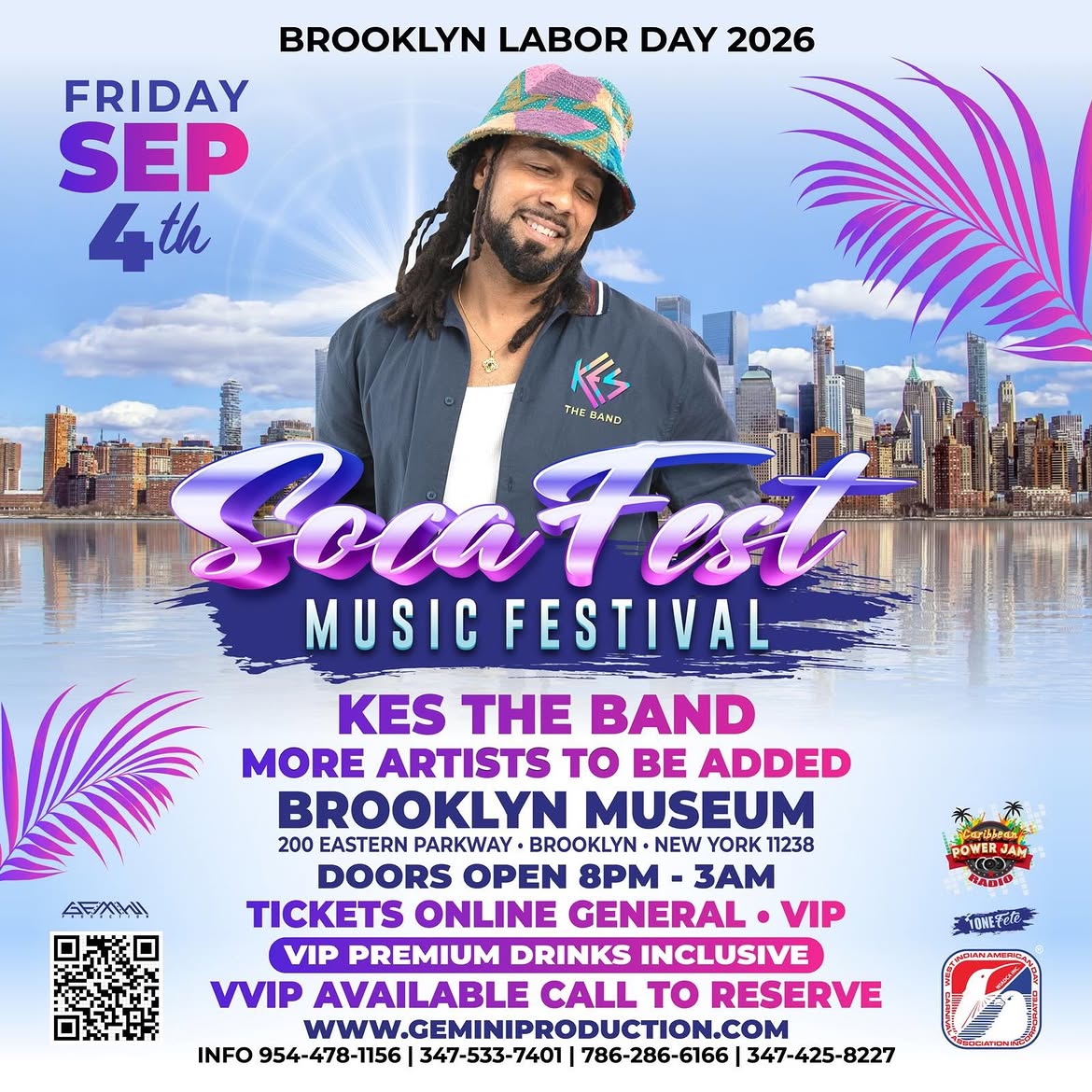Soca Fest Music Festival 2026 flyer